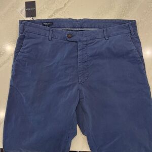 Peter Millar Crown Crafted Men’s Pants 38x36 Garment Dyed Flat Front Pants NWT